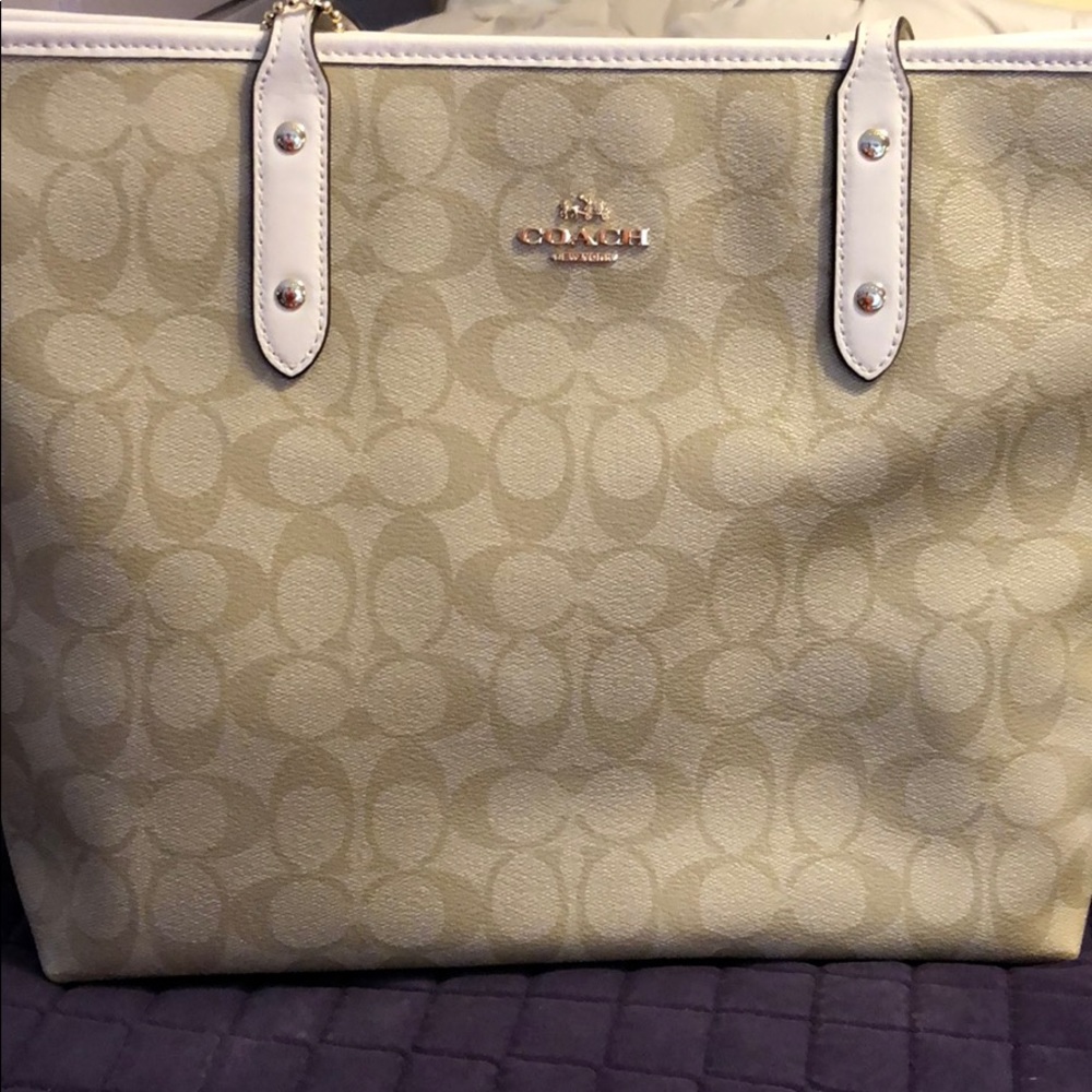 Authentic Coach purse with wallet and card holder